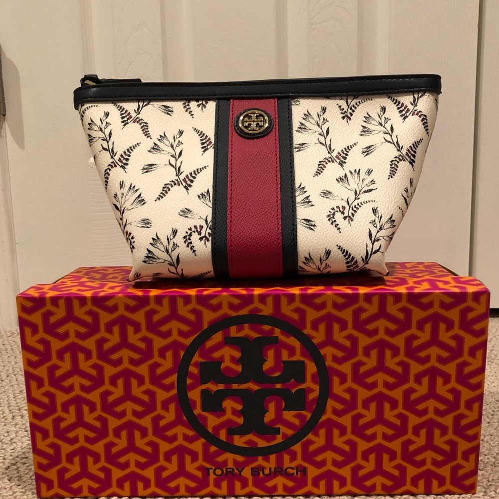 Tory Burch cosmetic case